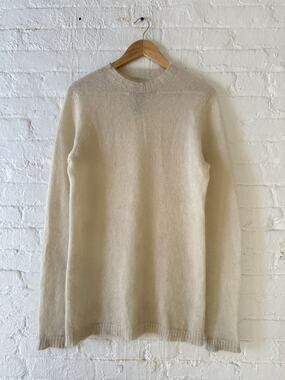Rick Owens Mohair/Silk Sweater